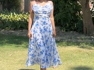 Floral Print Midi Dress