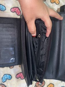 Leather Cash/ Card Wallet/ Bag