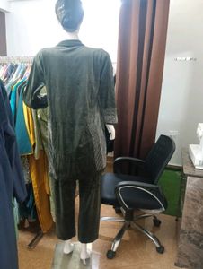 Party Wear Winter Coord Set