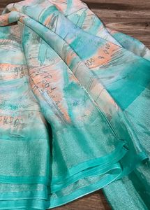 Elegant Printed Saree