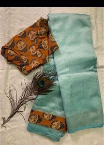 Kalamkari Saree With Blouse