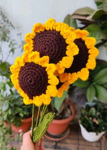 Crochet Sunflower