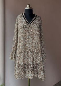 Boho Print Dress