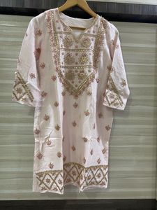 baby pink color sharara set