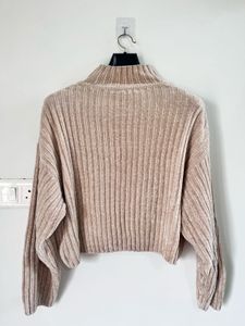 Cozy Beige Turtleneck Sweater