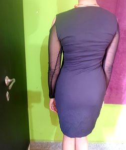 Stylish Black Bodycon Dress