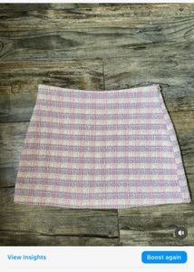 Gingham Skirt