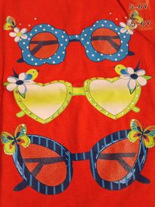 Cute Girls&#39; T-Shirt Set