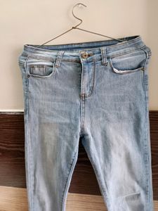 Ice Blue Korean Denim.