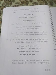 Social Psychology Notes