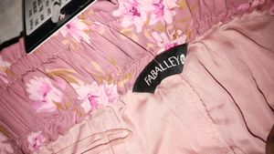 FabAlley Pink Korean Floral Skirt💗🌷✨