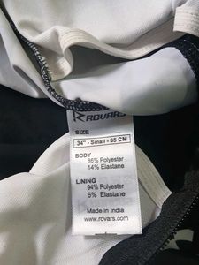 Black &amp; White Sleeveless Swimsuit