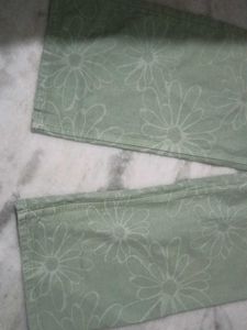 Floral Wide Leg Jeans