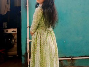 Lime Green Midi Dress