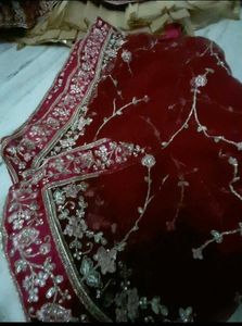 Ramazan Eid Bridal Heavy Work Gown With Duppata