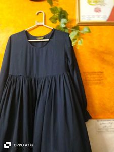 Flowy Blue Abaya