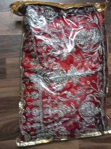 Red Embroidered Lehenga Choli
