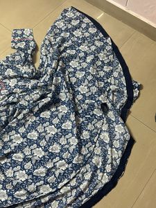 Layered Kurta Pure Linen Cotton Xl Size