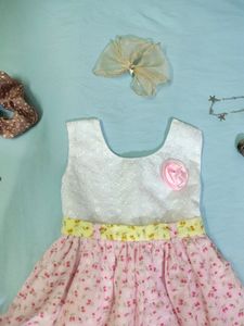Pink Dress For Kids