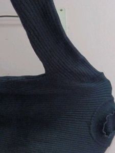 Stylish Green Turtleneck Sweater