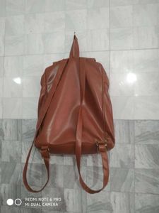 Brown Backpack