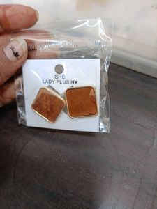 Golden Brown 🟤 Earrings