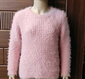 Cute 'n' Fluffy Pink Sweater