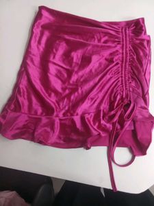 Pink Mini Skirt