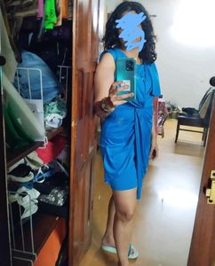 Blue dress