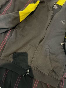 Boys' Black Zip-Up Hoodie