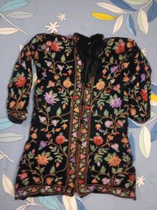 Embroidered Floral kashmiri jacket