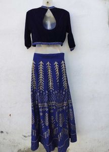 Blue Lehenga Choli
