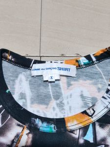 Comme Des Garcons Shirt Futura Print Tshirt