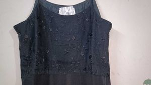 Inddus Strap Black Kurta