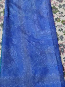 Elegant Blue Saree