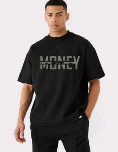 Round neck tishirt oversized black M
