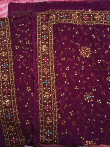 Heavy Work Saree