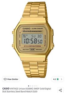 CASIO VINTAGE A168WG-9WDF