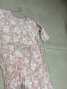 Floral Print Kurta