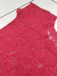 Lace Top Pink