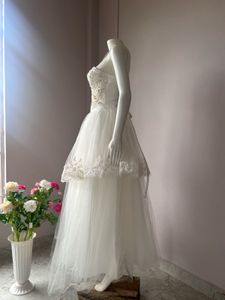 White Occasion Gown