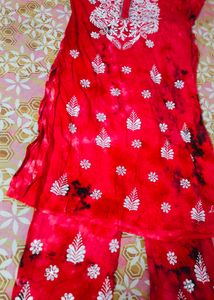 Kurta With Plazo Set Full Mirror Work