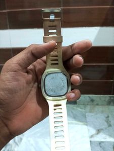 Unique Beige Resin Watch