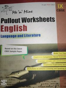 Me 'n' Mine English Worksheets for CBSE Class IX