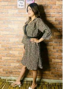 Animal Print Dress