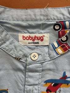 Light Blue Shirt Kids Boys
