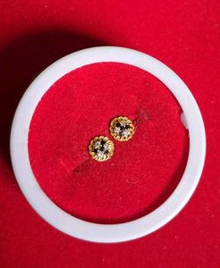 Stud Earrings Gold