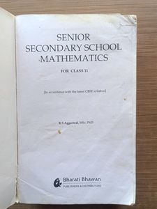 Price Dropped R S AGGARWAL MATHEMATICS FOR CLASS11