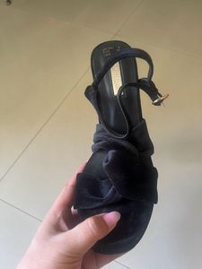 Black party Block Heel