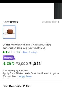 Oriflame Exklusiv Sling Bag
